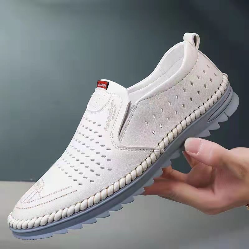 🔥✨【Ediție limitată】【Mărimi 39-44】Noua colecție de primăvară 2026 Pantofi casual bărbătești din piele naturală, fabricați manual