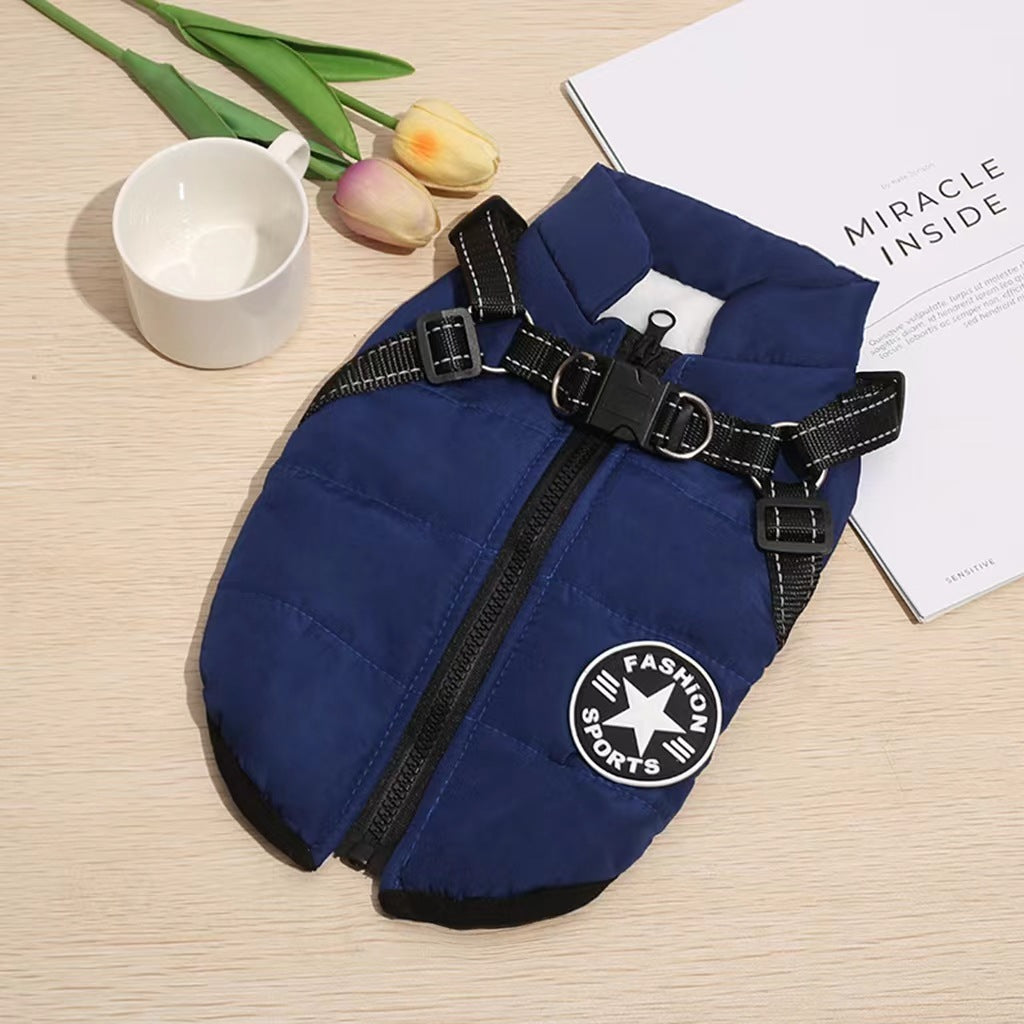 🐕🦺【50% popusta】Jesensko/zimsko skijaško odijelo za kućne ljubimce, vodootporna i topla pamučna jakna za pse