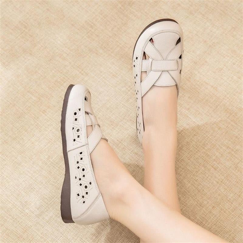 🏆🌸【35-41】Sandale goale noi pentru doamne de vârstă mijlocie și în vârstă