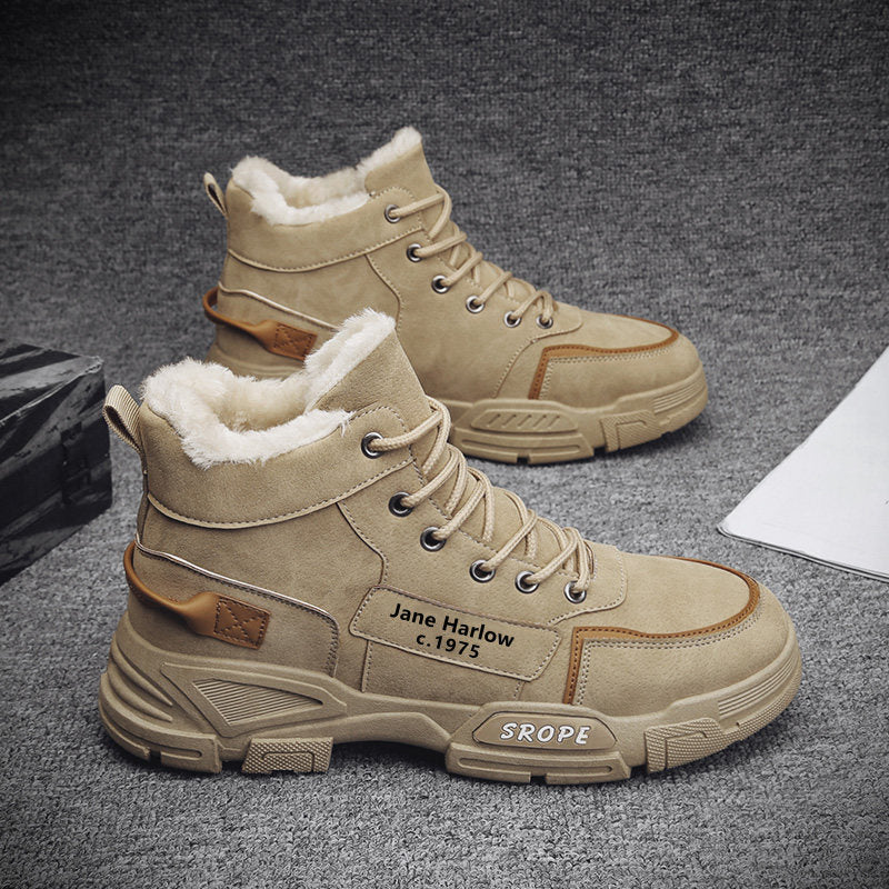 Cizme de zăpadă termice nouă 2025, căptușite și îngroșate 3910108