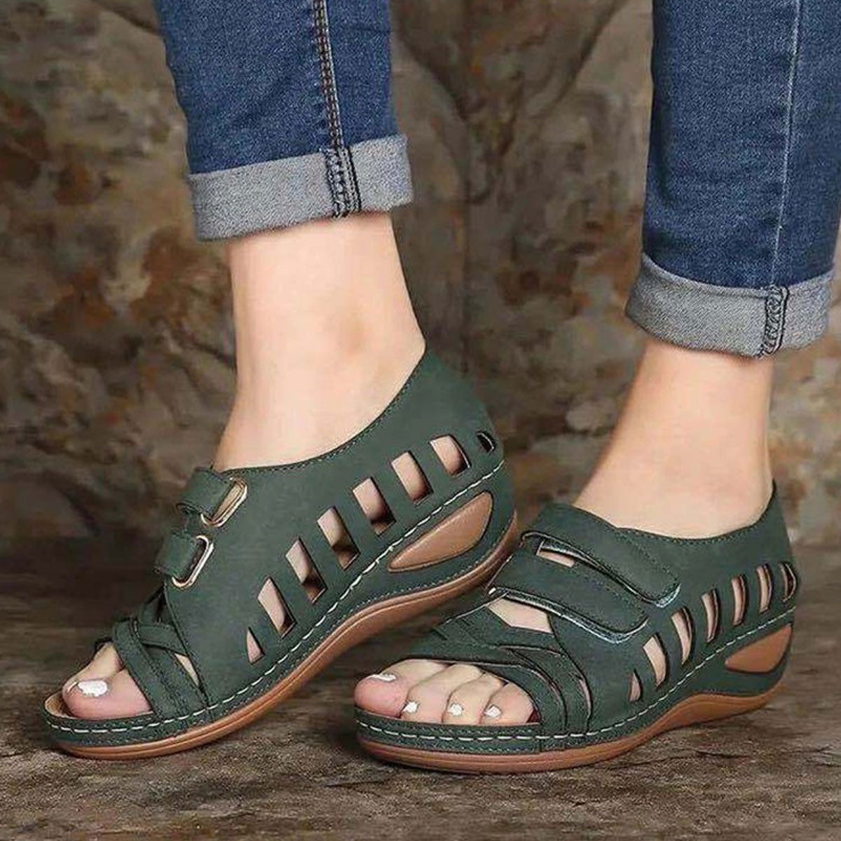 ✨ 2026 Noua sandale casual de dama la moda, usoare si respirabile