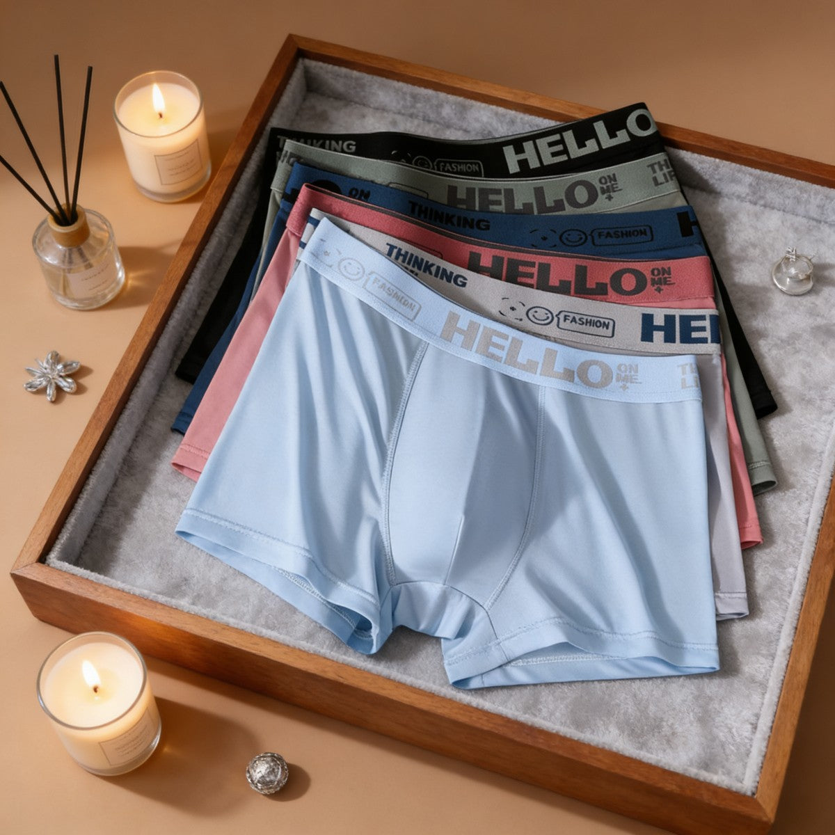 š„LimitovanĆ” ponuka ā Zľava až do 50%š„NovĆ© antibakteriĆ”lne pĆ”nske boxerky z modĆ”lneho sieÅ„ovanĆ©ho materiĆ”lu s tvarom U, vo veľkých veľkostiach
