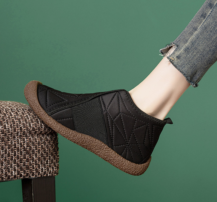 【35-41】Cizme scurte pentru zăpadă cu tălpi din flisă. Excelentă valoare! Primul care vine, primul care este servit!-3845010