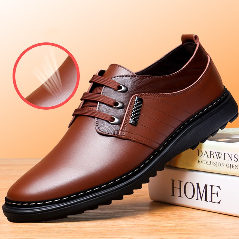Preț promoțional limitat💥【Mărimi 39-44】Pantofi casual bărbătești din piele moale și respirabilă 2025