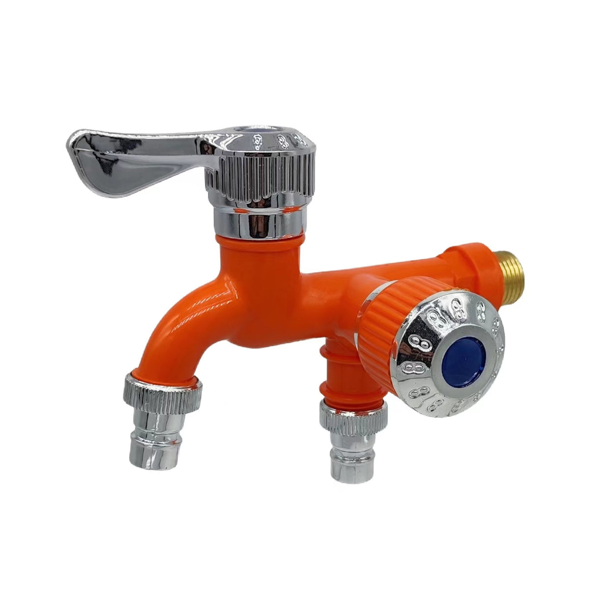š„ćCumpÄraČi 1 obČineČi 1 gratuitćš„Robinet cu intrare dublÄ Či ieČire dublÄ, rezistent la temperaturi ridicate, cu control dublu, protecČie antiĆ®ngheČ Či anti stropire