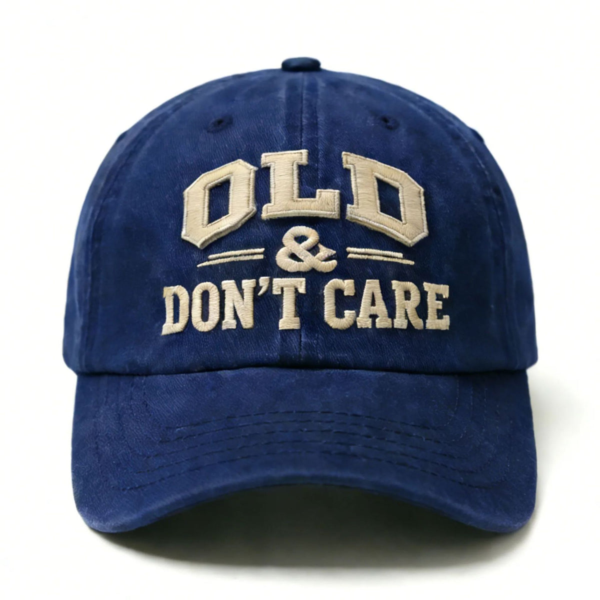 🔥🧢 Ofertă specială de Anul Nou 2026 | Șapcă de baseball în stil vintage, cu aspect uzat: „Și ce dacă sunt bătrân? (Nu-mi pasă)”