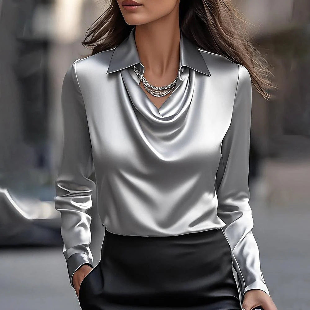 Cămașă din mătase la modă 2026 pentru un stil elegant – țesătură moale, croi modern și alegerea perfectă pentru fiecare zi