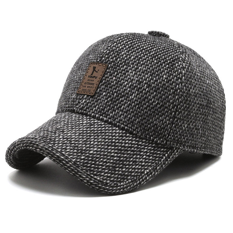 🔥🧢 Șapcă călduroasă pentru bărbați cu protecție pentru urechi – confort pentru toamnă și iarnă