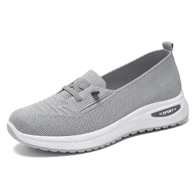 Ofertă de lichidare🔥🔥【mărimi 36-41】Pantofi casual pentru femei din plasă respirabilă, pantofi fără toc, pantofi pentru mame