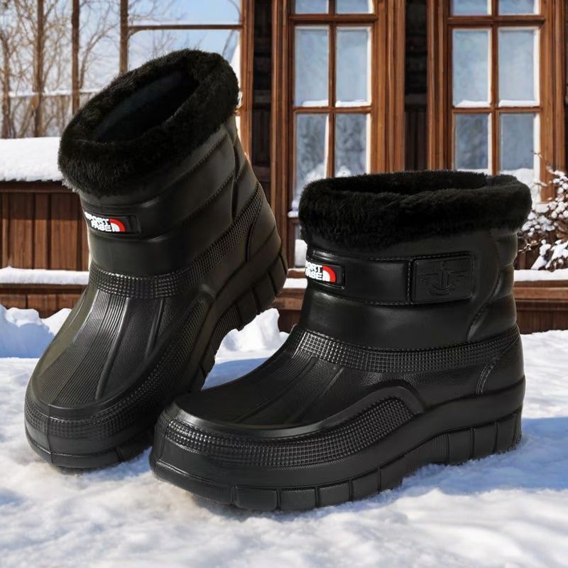 ♥️♥️【Nuevo】Zapatos de exterior cálidos e impermeables y botas de nieve forradas de felpa