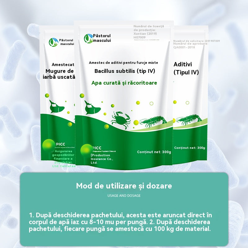 Bacillus subtilis acvacultură purificator de apă special acvacultură în picioare