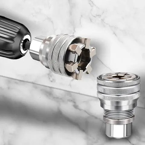 Cheie cu clichet multifuncțională reglabilă - 【Tub magic + tijă de conectare】