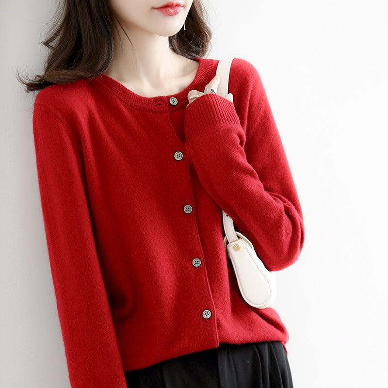 š„š„ć40ā80 kgćCardigan din tricot cu amestec de caČmir (ToamnÄ/IarnÄ 2026) ā elegant Či versatil ā disponibil cu plata la livrare