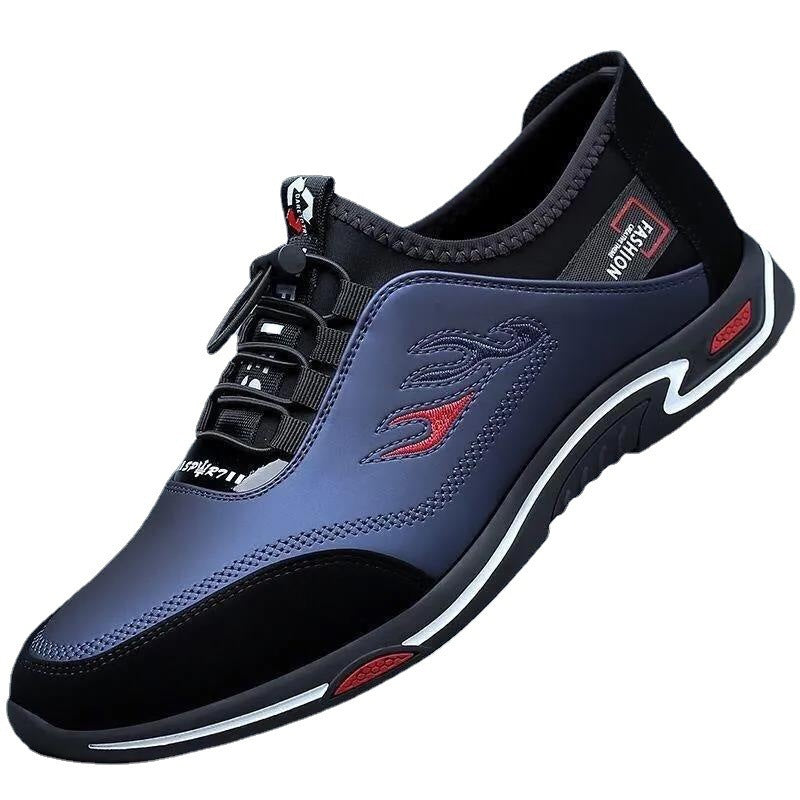 👞Pantofi business din piele naturală pentru bărbați, respirabili ✅ Anti-miros ✅ Talpă moale din cauciuc ✅ Eleganți și ușor de asortat