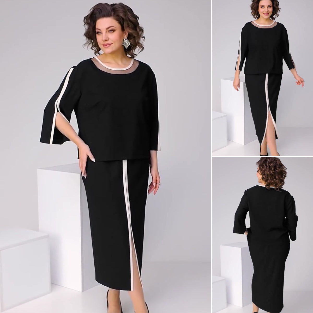 💖💖【S-5XL】2025 Rochie nouă și elegantă de toamnă și iarnă de înaltă calitate