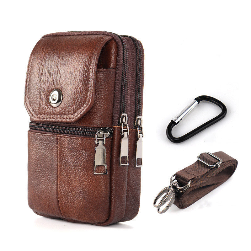 ✨👍 Husă din piele pentru telefon mobil – Geantă practică de purtat pe umăr (crossbody) pentru uz zilnic | Confort și stil 2026