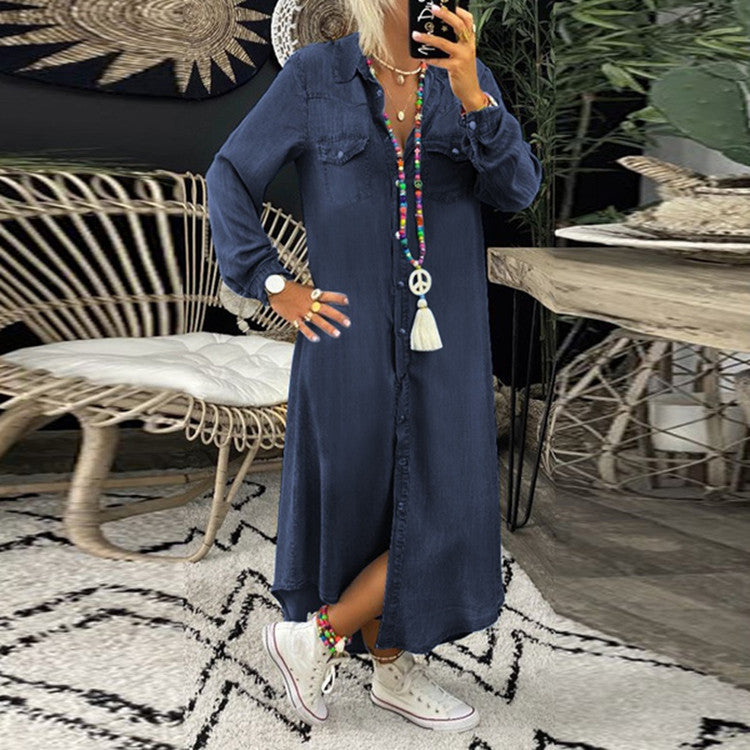 š 50% reducereš„ć40-120kgćRochie nouÄ din denim mÄrime mare