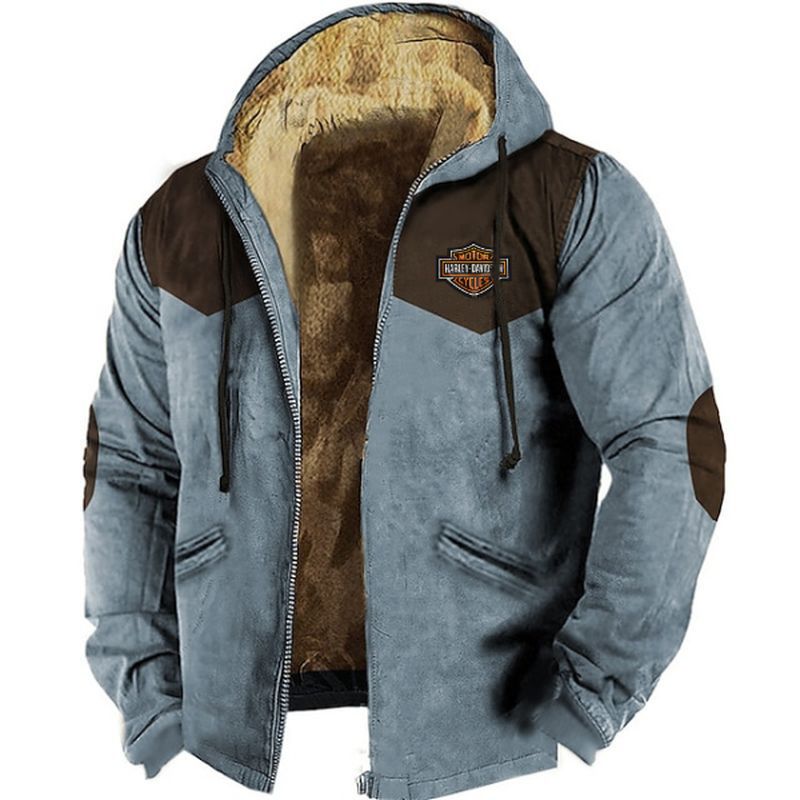 👍🧥【M–5XL】Jachetă largă și groasă din catifea pentru bărbați, potrivită pentru toamnă și iarnă