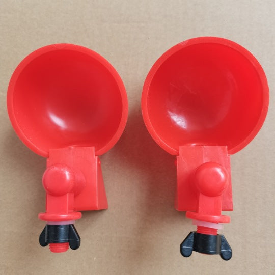 Ofertă specială de vară 🔥🐔【Cumpărați 10 și primiți 10 gratuit】【20 buc】Bol de băut automat pentru păsări de curte