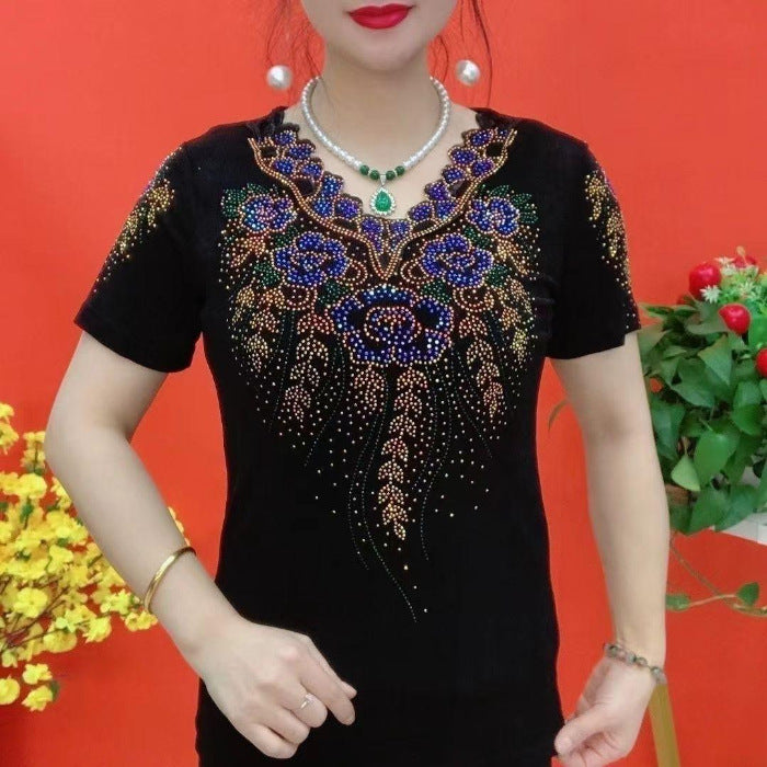 【🔥Ofertă limitată】👚Tricou cu mânecă scurtă pentru vara 2025