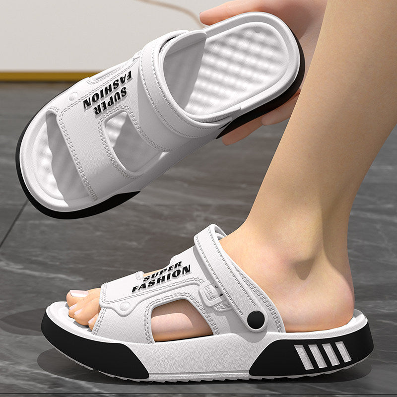 👍【Reducere de 50%】Noi modele de șlapi și sandale pentru bărbați (2026) – Stil casual pentru exterior; talpă moale, rezistente la uzură, antiderapante, mărimi mari, ideale pentru condus