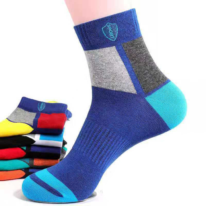 🧦【10 párů】Prodyšné, odolné vůči zápachu a absorbující pot sportovní ponožky pro muže
