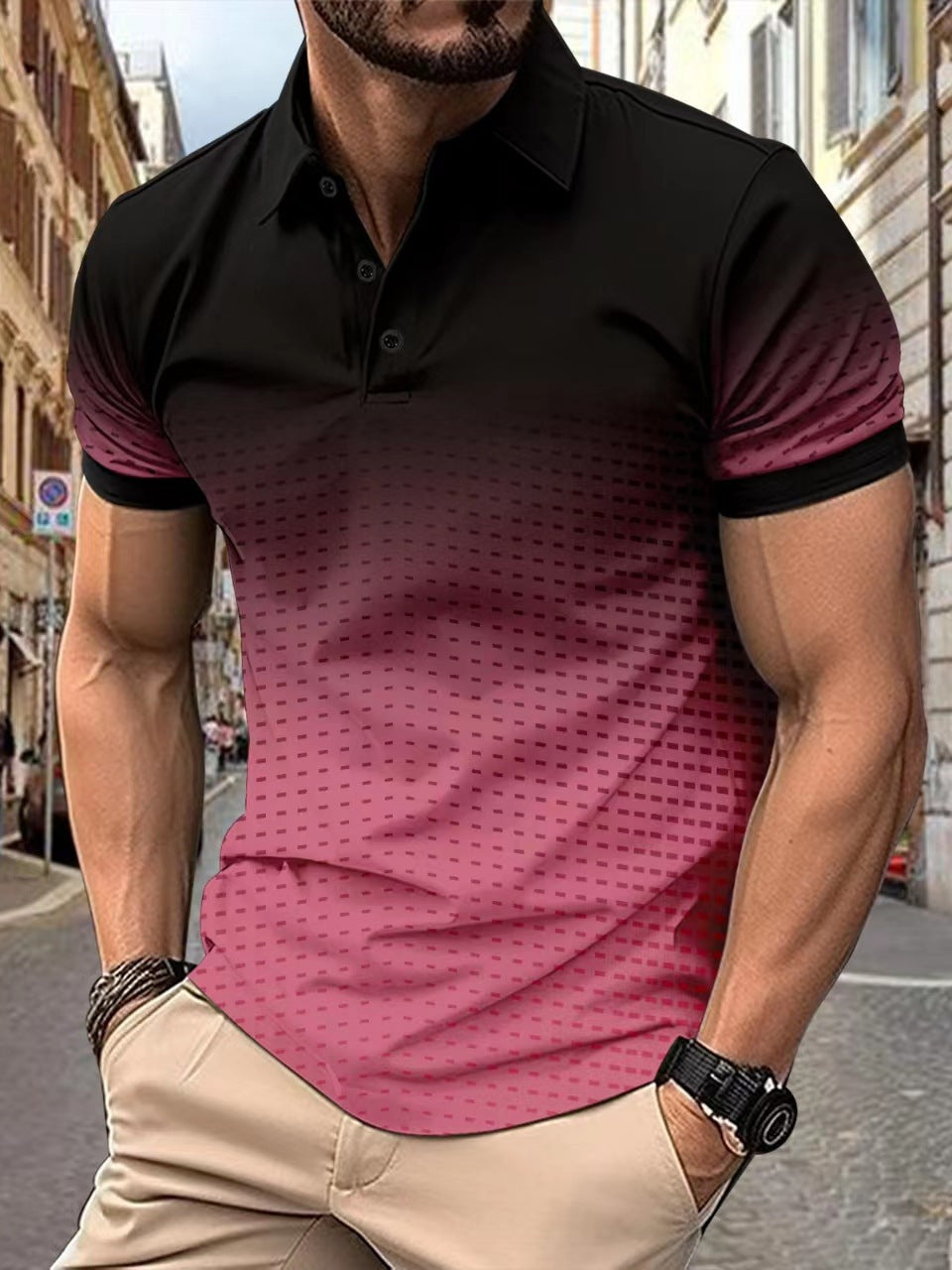 🤔👍【L-5XL】Tricou polo lejer și la modă pentru vară ✅️Plată la livrare