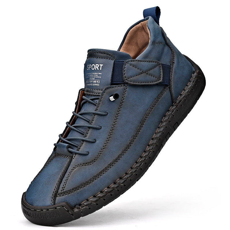 【30% OFF】【38 - 48】Obuwie casual pentru bărbați, pentru zi cu zi, pentru muncă, pentru activități outdoor, cizme cusute-3872333