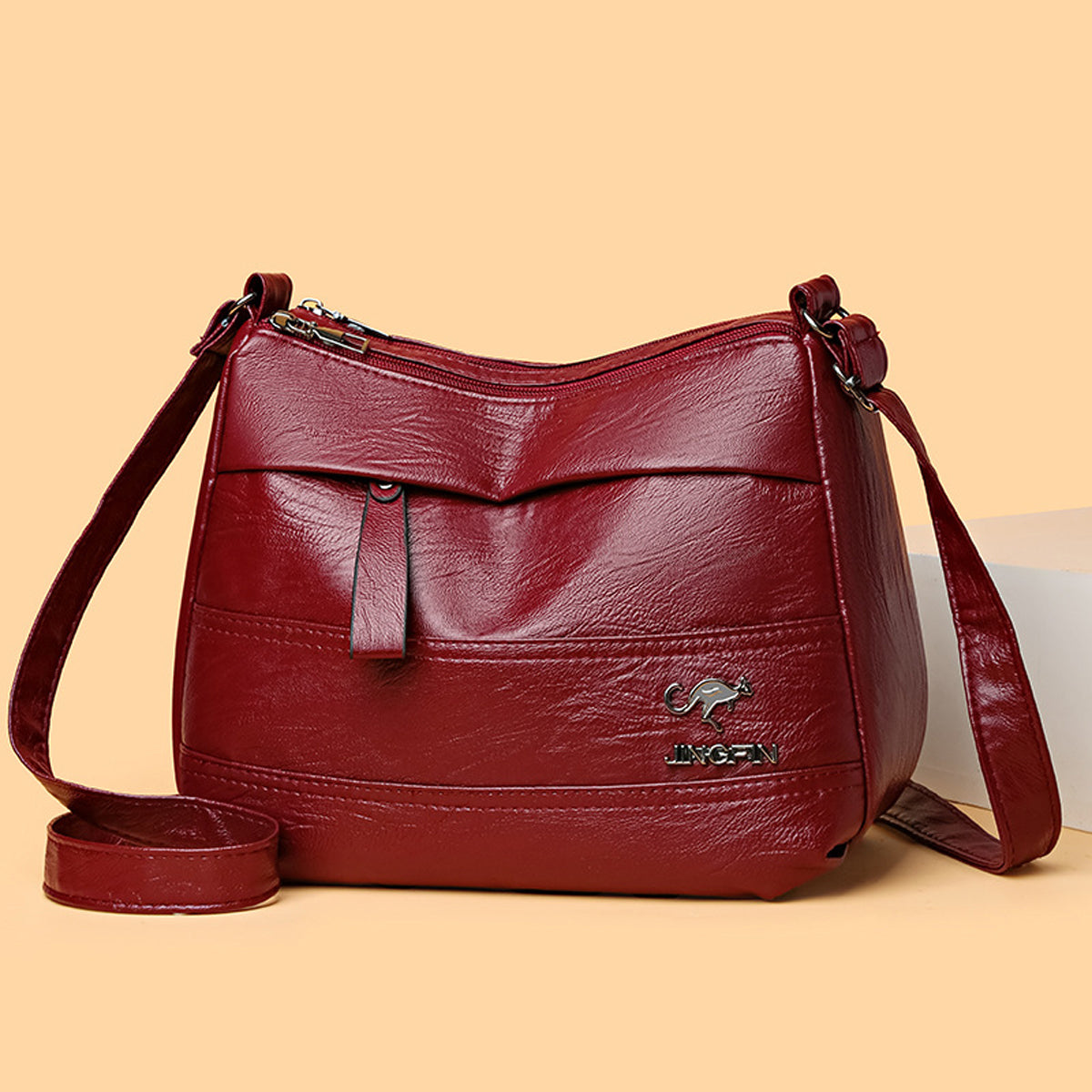 ✨️【Reducere 50%】👜Geantă de umăr vintage, cu mai multe straturi și capacitate mare, stilată și versatilă 3809645