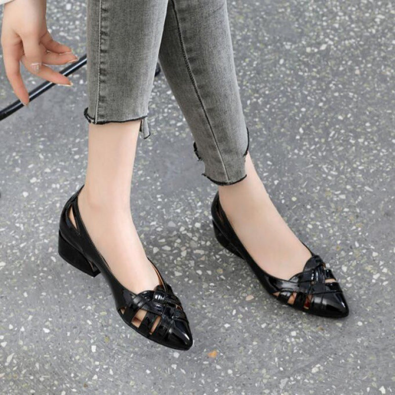 pantofi platați pentru femei vară 2025, talpă din piele naturală, mărimi 35-40-3917828