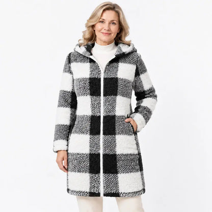 ✨ Cardigan lung reversibil cu fermoar pentru femei – Colecția Toamnă/Iarnă