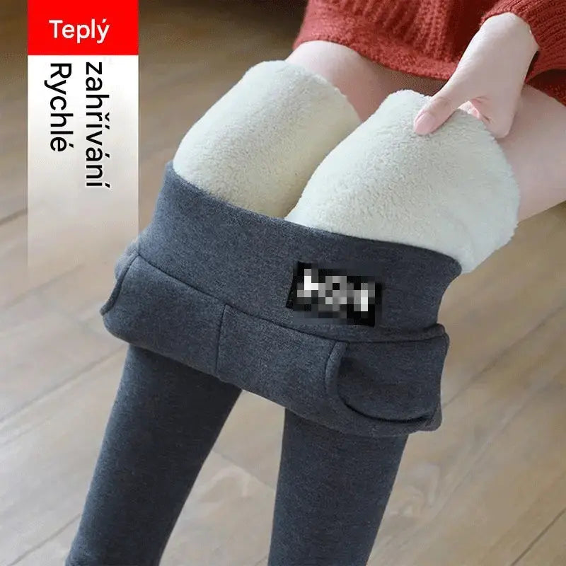 🌈🔥【M–3XL】Colanți noi pentru toamnă și iarnă, cu căptușeală groasă din fleece – rezistenți la vânt și călduroși