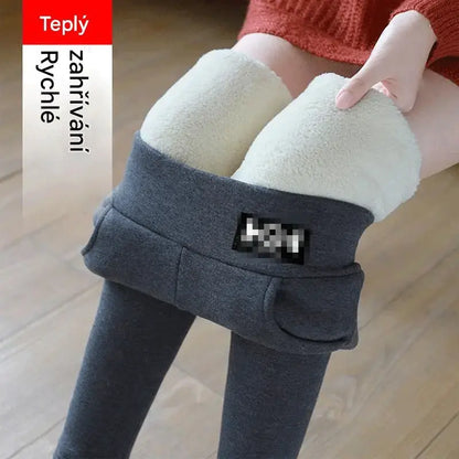 🌈🔥【M–3XL】Colanți noi pentru toamnă și iarnă, cu căptușeală groasă din fleece – rezistenți la vânt și călduroși
