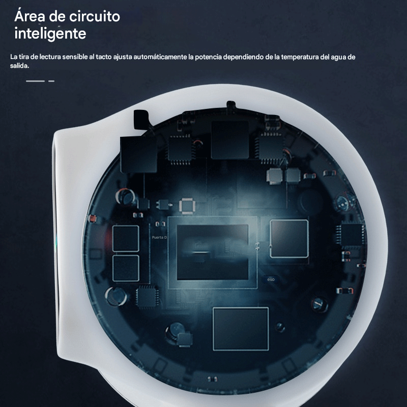 🏠🚰Grifo eléctrico instantáneo con indicador de temperatura, sin necesidad de instalación, adecuado para cocinas domésticas, calentamiento rápido en tres segundos