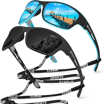 🚵‍♂️😎【50% reducere🔥】⚡ Ochelari de soare sport polarizați pentru bărbați, eleganți și rezistenți la praf, perfecți pentru ciclism în aer liber