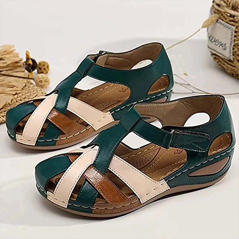 ✨🩰【35–43】Wygodne rzymskie sandały z miękkiej skóry dla kobiet – 🔥 Do 50% zniżki【Oferta limitowana】 