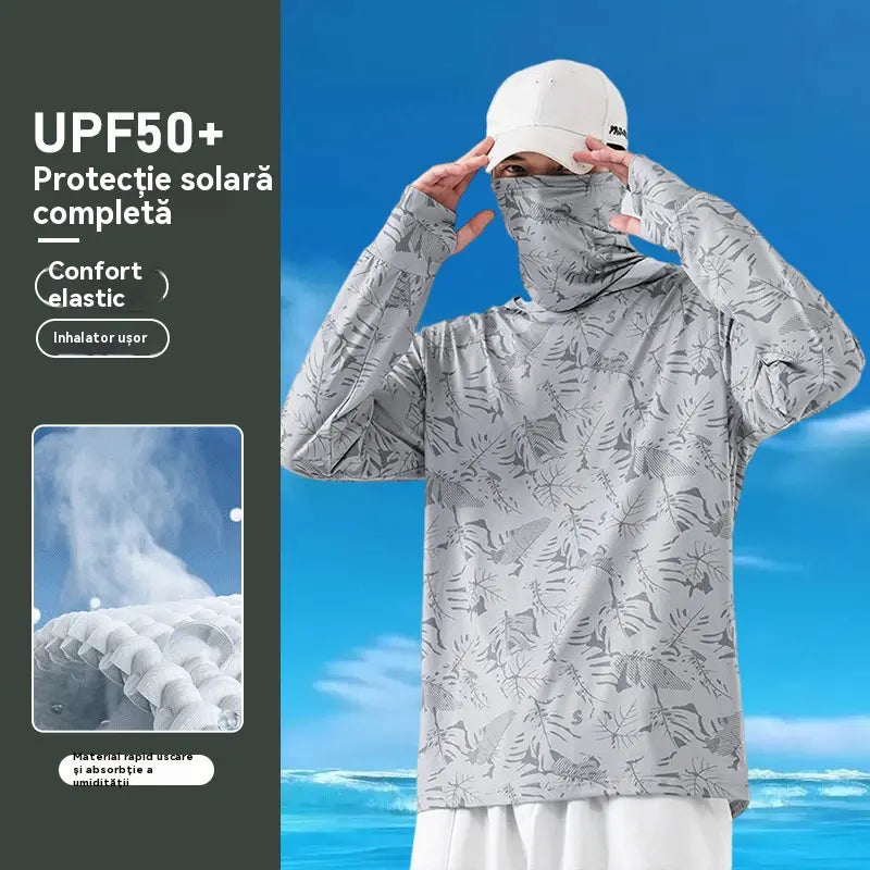 🔥【M-5XL】Îmbrăcăminte de protecție solară respirabilă pentru bărbați, potrivită pentru sporturi în aer liber și pescuit.