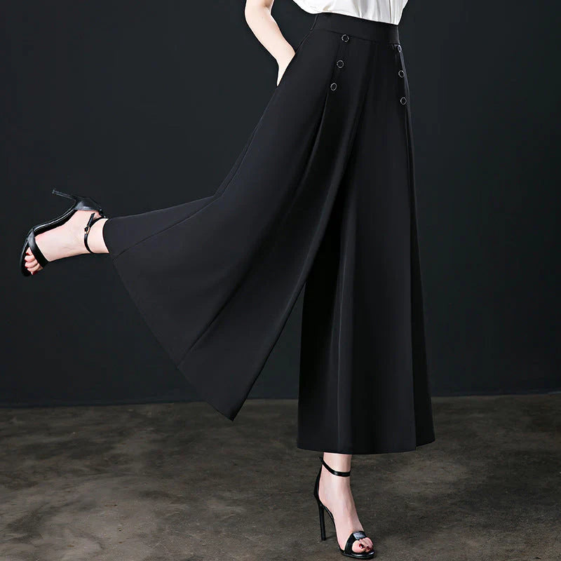 【M-5XL】Pantaloni largi cu pliuri (Reducere de 50% pentru o perioadă limitată)