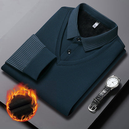 🔥Pory jesienno-zimowe: polowa ceny【M-4XL】Męskie casualne koszulki POLO na jesień i zimą