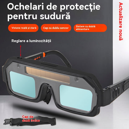 💥🔥🕶️ Купи 1, вземи 1 безплатно – Професионални заваръчни очила с автоматично затъмняване и UV защита