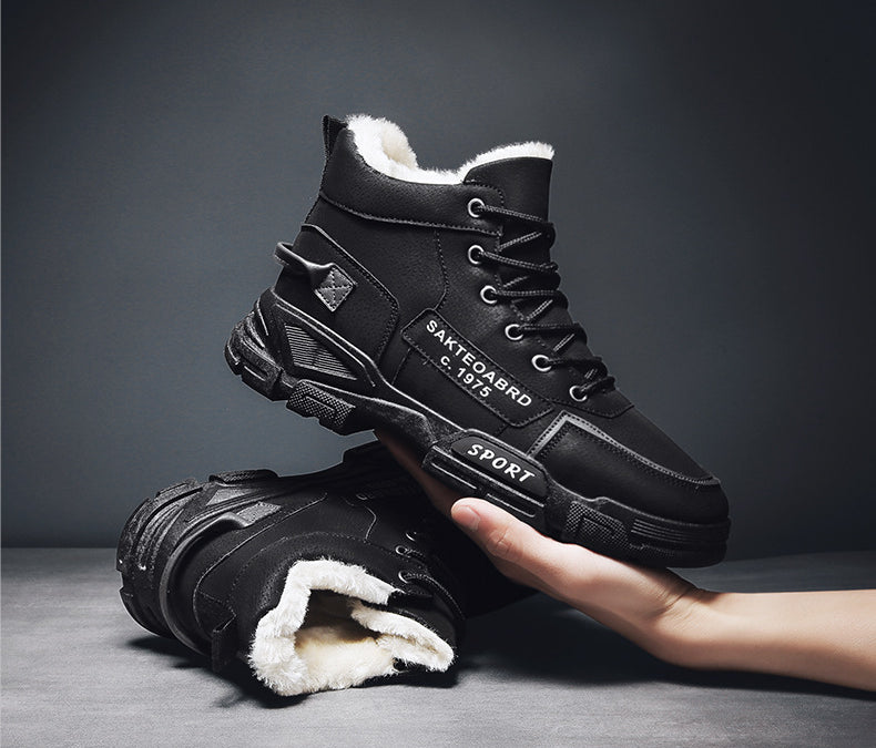 Cizme de zăpadă termice nouă 2025, căptușite și îngroșate 3910108