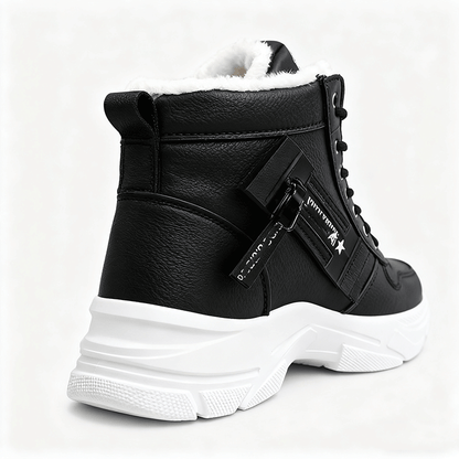 🔥【50% ΕΠΙΣΚΕΨΗ】🥰🥰【35-45 ΜΕΓΕΘΗ】Γυναικεία χιονόποδαρια χειμώνα με φερμουάρ πλευρά