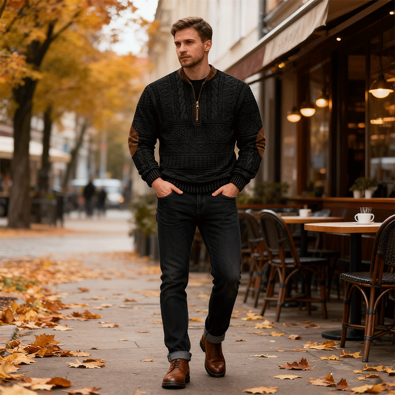 🔥⚡ Tiempo limitado 50% de descuento 【S-5XL】 Colección otoño-invierno 2025 – chaqueta deportiva de alta calidad para hombres, deportiva-casual y versátil