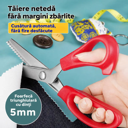 ✂️✨ Foarfecă pentru cusut și dantelă DIY 🧵💖 Tăiere precisă și ușoară de fiecare dată, ajutându-te să creezi propriile capodopere 🎀🌟