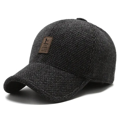 🔥🧢 Șapcă călduroasă pentru bărbați cu protecție pentru urechi – confort pentru toamnă și iarnă