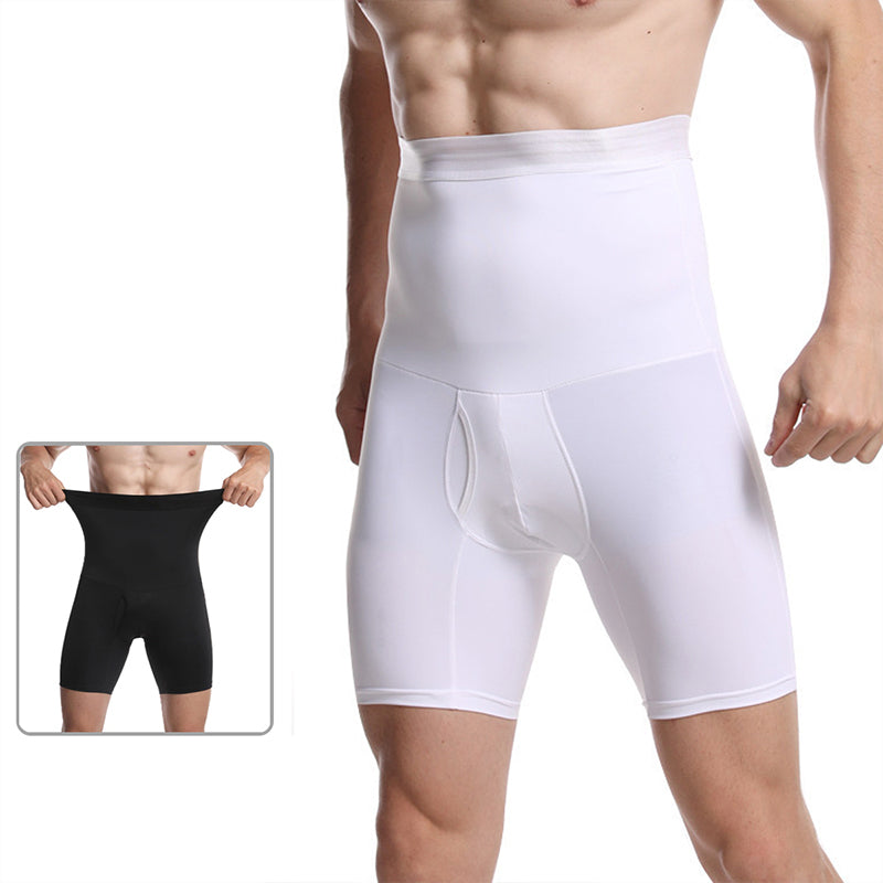 🔥【Купи един, вземи друг безплатно】Мъжки панталони с висока талия, дишащи и с висока еластичност за формиране на фигура