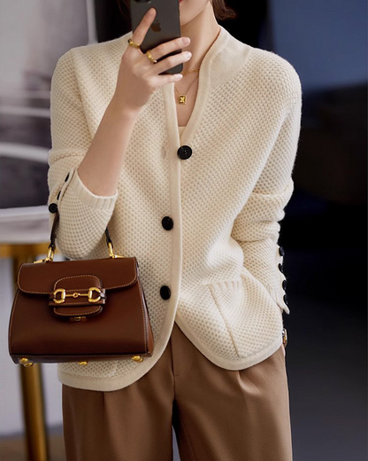 🧥💖✨【Ограничена оферта 50% намаление】Френско елегантно кашмирено палто, леко, топло и универсално