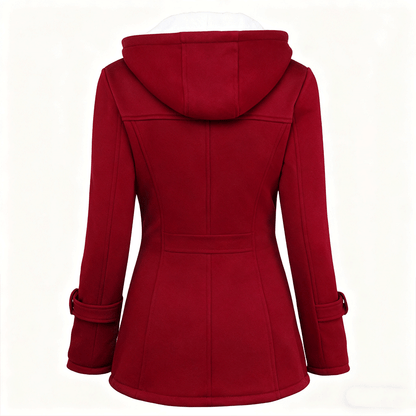 🔥Ostatni dzień 50% zniżki - Ciepłe damskie kurtki z kapturem, długość midi