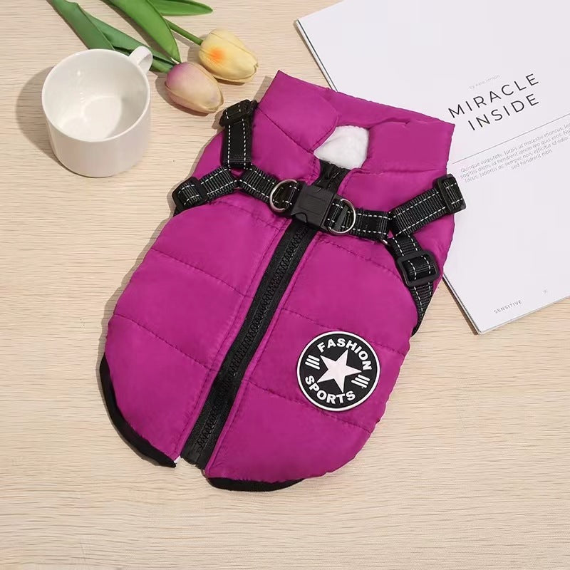 🐕‍🦺【50% popusta】Jesensko/zimsko skijaško odijelo za kućne ljubimce, vodootporna i topla pamučna jakna za pse