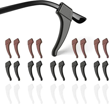 Set Oprit-Alunecare Ochelari din Silicon – Cârlige Anti-Alunecare Mișcare & Confort Maxim (Set 14 Perechi) 👓🥽